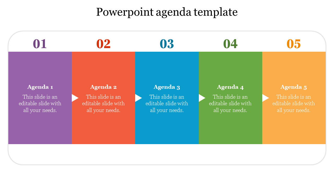 Get Innovative Infographic PowerPoint Agenda Template